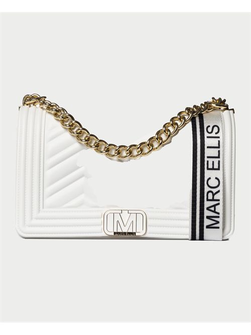 Borsa Marc Ellis in pelle trapuntata MARC ELLIS | FLAT WAVE MMILK/LIGHT GOLD